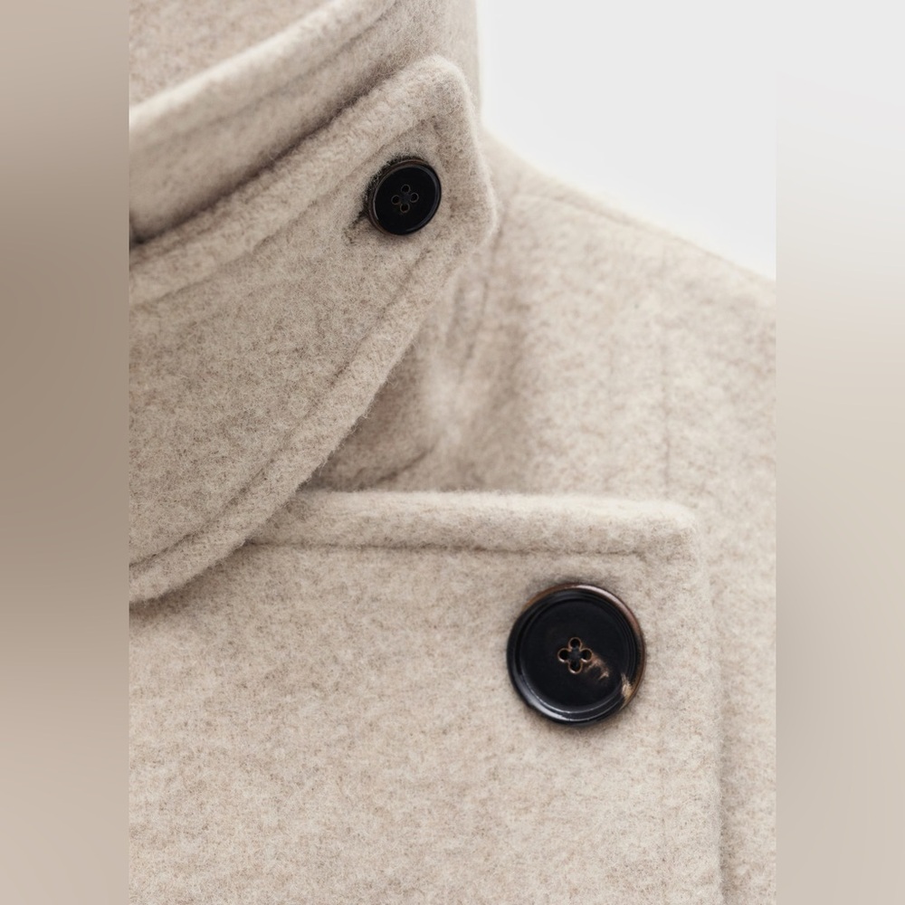 Mango Manteco Wool Coat - Picture 7 of 13